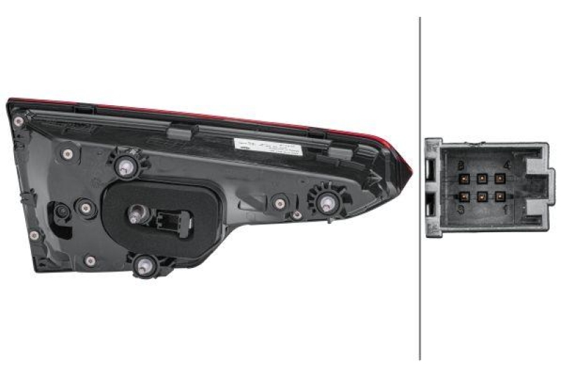 HELLA 2SV 012 247-281 Heckleuchte rechts LED AUDI