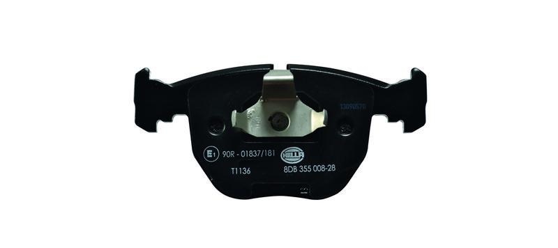 HELLA 8DB 355 008-281 Bremsbelagsatz, Scheibenbremsbelag f&uuml;r BMW/ALPINA