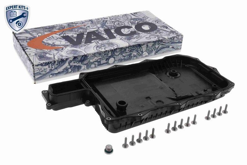 VAICO V20-3478 Ölwanne, Automatikgetriebe 8-Gang (8P75Hz, Hybrid) mit Filter, Dich für BMW