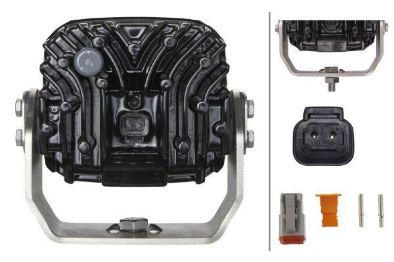 HELLA 1GA 995 606-541 AScheinwerfer ZG 0GR HD MD12-24 DT RL280