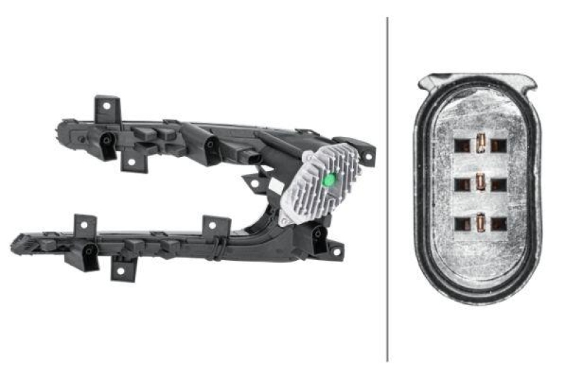 HELLA 2PT 354 843-181 Tagfahrl. rechts LED VW