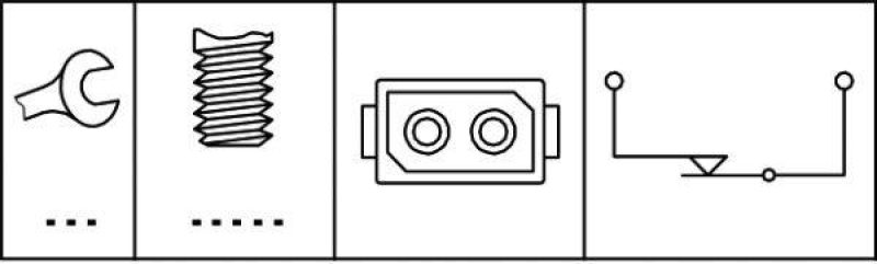 HELLA 6DF 006 095-001 Bremslichtschalter für BMW