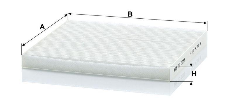 MANN-FILTER CU 2035 Innenraumluftfilter f&uuml;r Toyota
