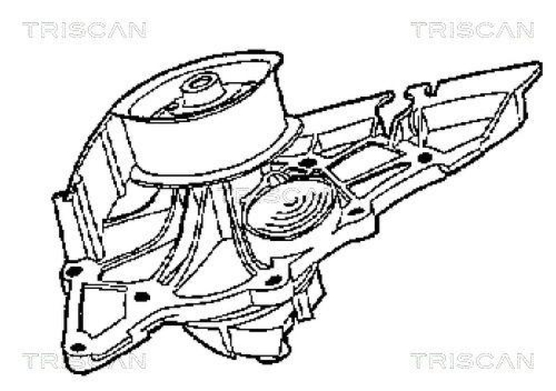 TRISCAN 8600 29004 Wasserpumpe f&uuml;r Audi A4, A6 6 Cyl.