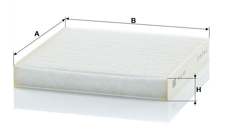 MANN-FILTER CU 21 003 Innenraumluftfilter f&uuml;r Honda