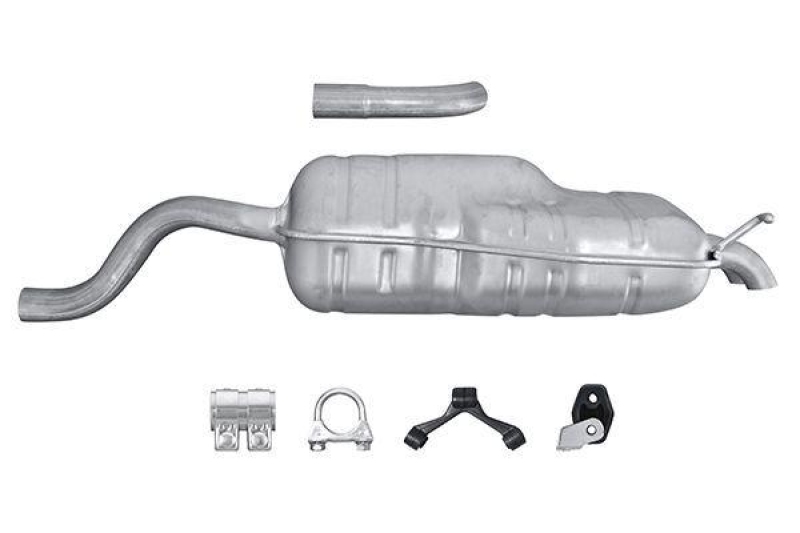 HELLA 8LD 366 026-651 Endschalld&auml;mpfer AUDI;SEAT;VW