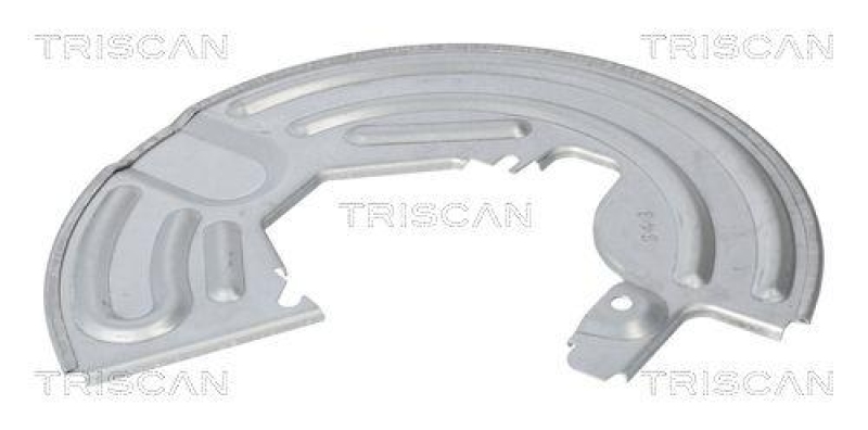 TRISCAN 8125 25104 Spritzblech, Bremsscheibe f&uuml;r Renault
