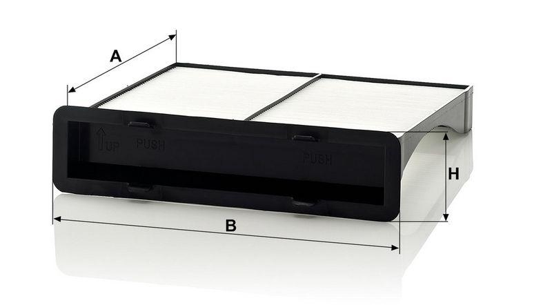 MANN-FILTER CU 22 004 Innenraumluftfilter f&uuml;r Subaru
