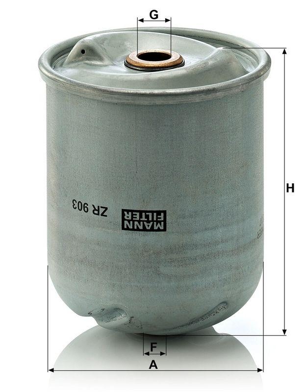 MANN-FILTER ZR 903 x &Ouml;lfilter f&uuml;r DAF