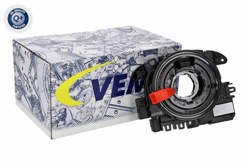 B-Ware VEMO V10-72-1619 Wickelfeder, Airbag mit Schleifring und Lenkwinkelsensor für VW