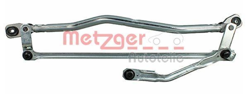 METZGER 2190138 Wischergestänge Ohne Motor für AUDI vorne