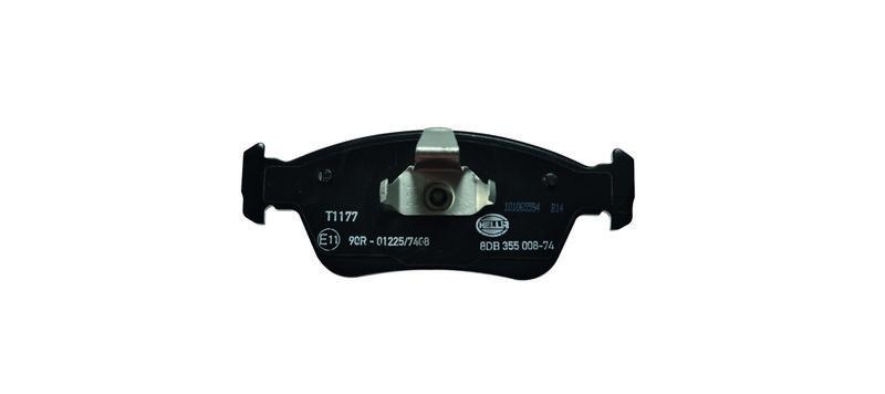 HELLA 8DB 355 008-741 Bremsbelagsatz, Scheibenbremsbelag f&uuml;r BMW