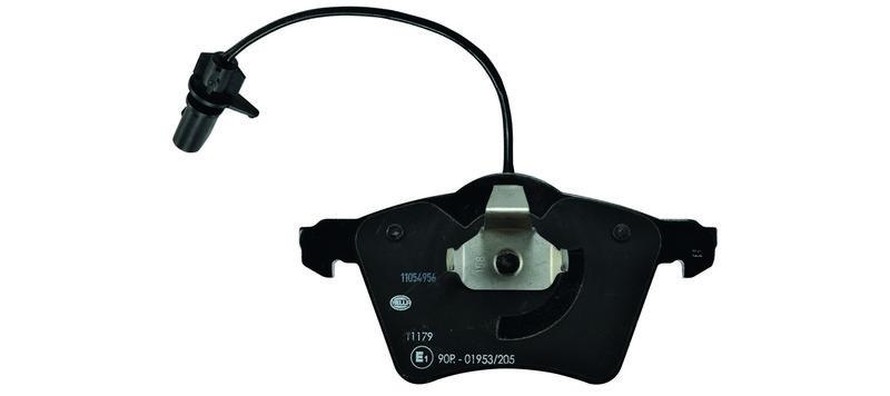 HELLA 8DB 355 008-771 Bremsbelagsatz, Scheibenbremsbelag f&uuml;r VW