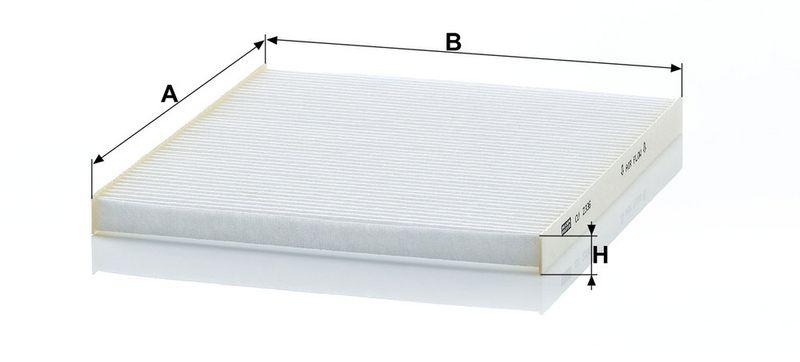 MANN-FILTER CU 2336 Innenraumluftfilter f&uuml;r Kia