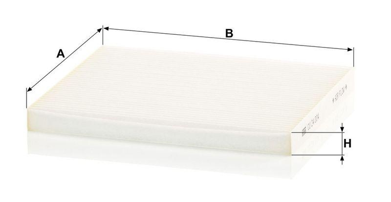 MANN-FILTER CU 24 004 Innenraumluftfilter f&uuml;r Hyundai
