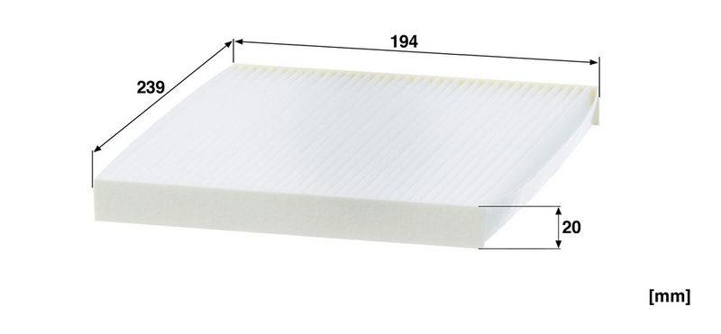 MANN-FILTER CU 24 013 Innenraumluftfilter f&uuml;r Hyundai