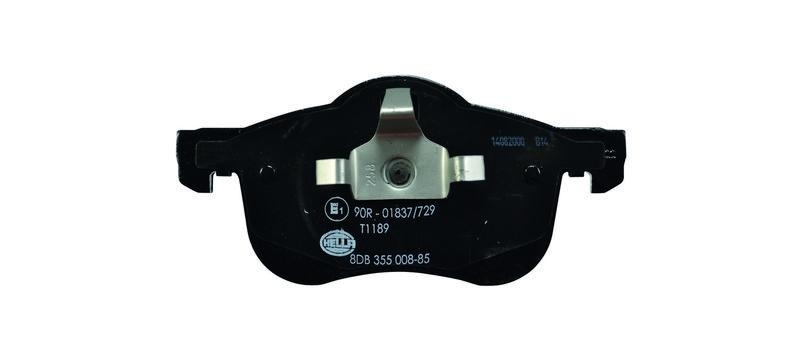 HELLA 8DB 355 008-851 Bremsbelagsatz, Scheibenbremsbelag f&uuml;r VOLVO