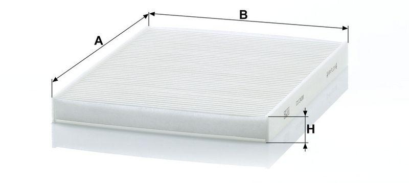 MANN-FILTER CU 2436 Innenraumluftfilter f&uuml;r Ford