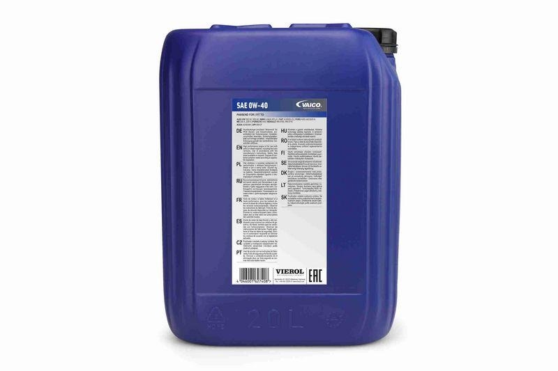 VAICO V60-0263 Motoröl Sae 0W-40 20 L