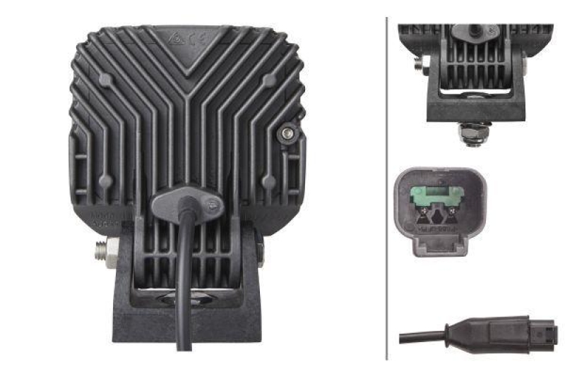 HELLA 1GA 996 284-031 AScheinwerfer Q90 Compact LED