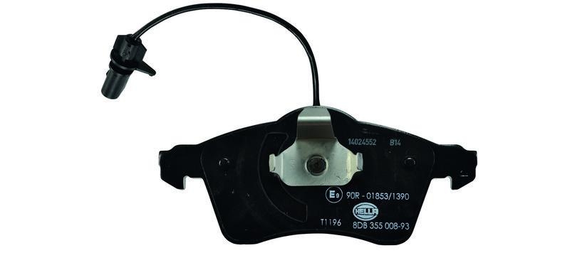 HELLA 8DB 355 008-931 Bremsbelagsatz, Scheibenbremsbelag f&uuml;r VW