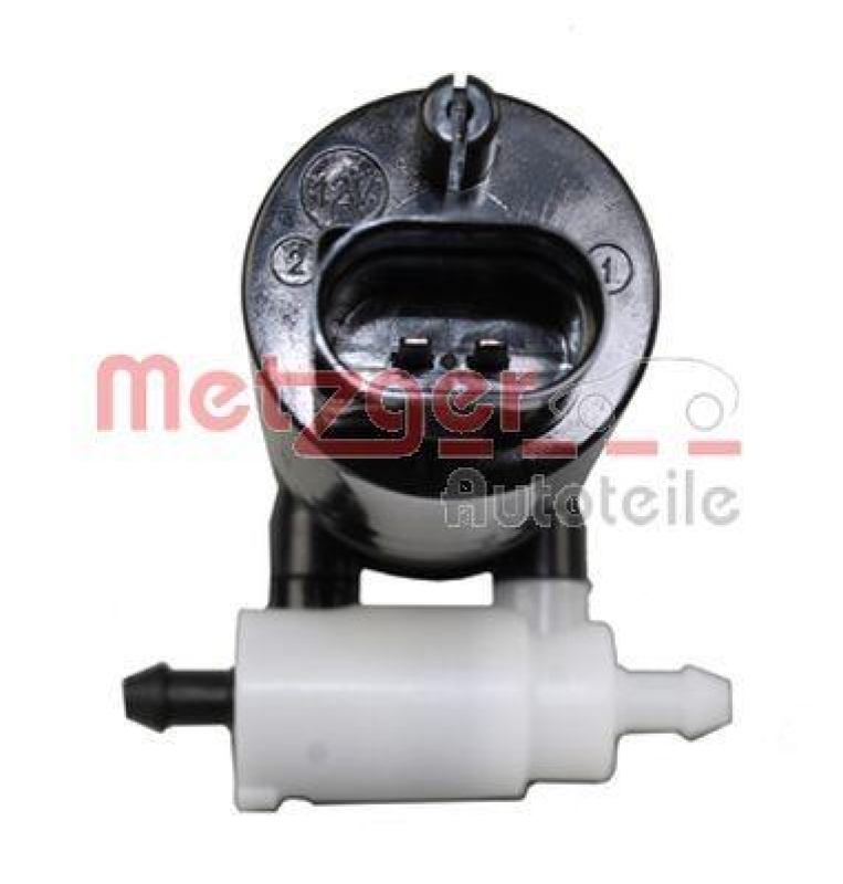 METZGER 2220097 Waschwasserpumpe, Scheibenreinigung f&uuml;r MB vorne