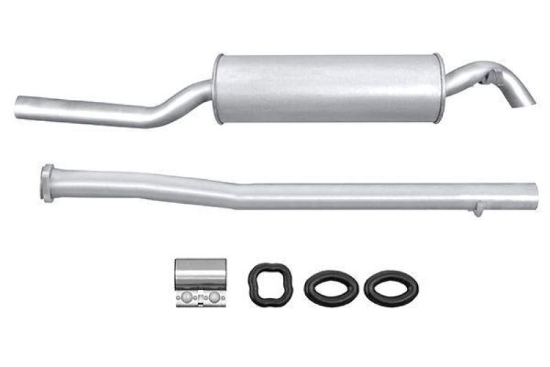 HELLA 8LD 366 027-001 Endschalld&auml;mpfer BMW