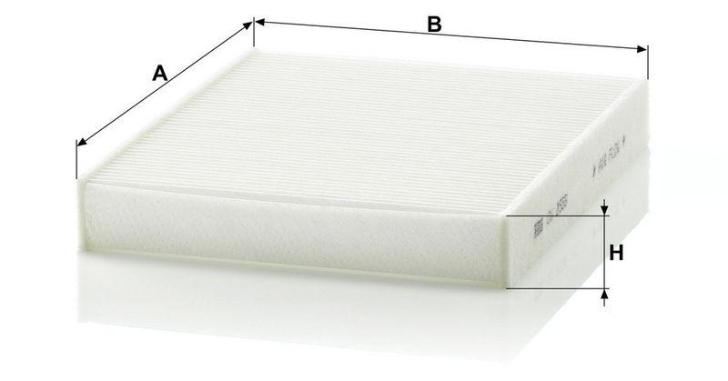 MANN-FILTER CU 2559 Innenraumluftfilter f&uuml;r Ford