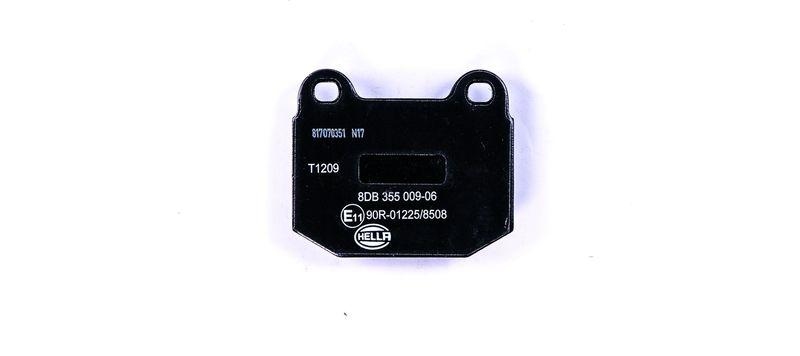 HELLA 8DB 355 009-061 Bremsbelagsatz, Scheibenbremsbelag f&uuml;r OPEL