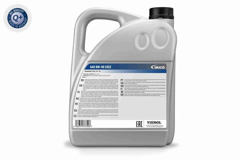 VAICO V60-0276 Motor&ouml;l Sae 0W-30 2312 5 L