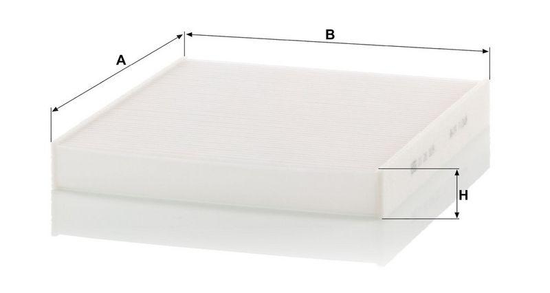 MANN-FILTER CU 26 009 Innenraumluftfilter f&uuml;r VW
