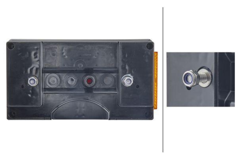 HELLA 2VP 340 400-131 Heckleuchte Halogen