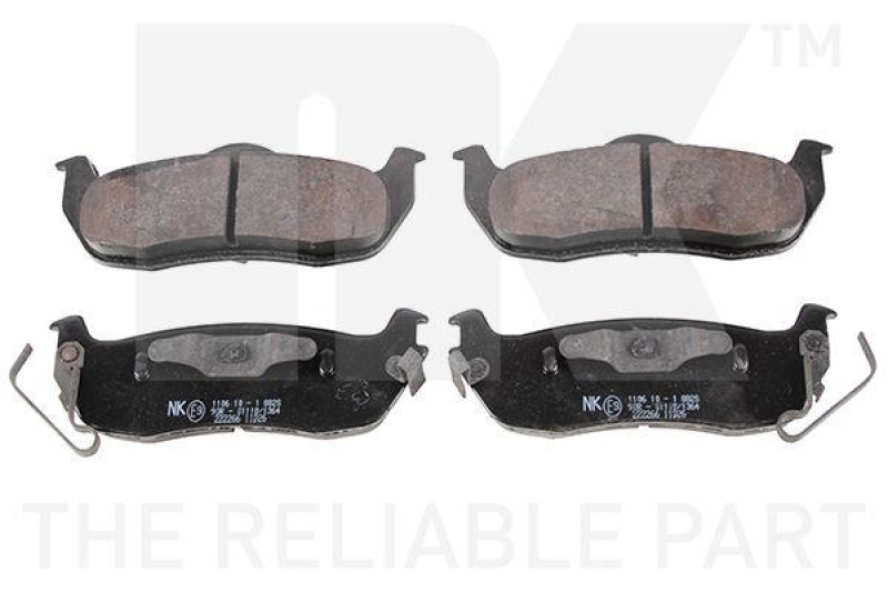 NK 222266 Bremsbelagsatz, Scheibenbremse f&uuml;r NISSAN