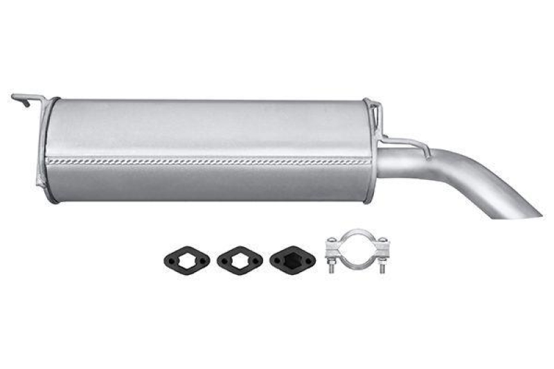 HELLA 8LD 366 027-081 Endschalld&auml;mpfer CITROEN