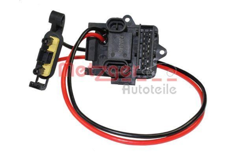 METZGER 0917074 Widerstand, Innenraumgebl&auml;se f&uuml;r OPEL/RENAULT