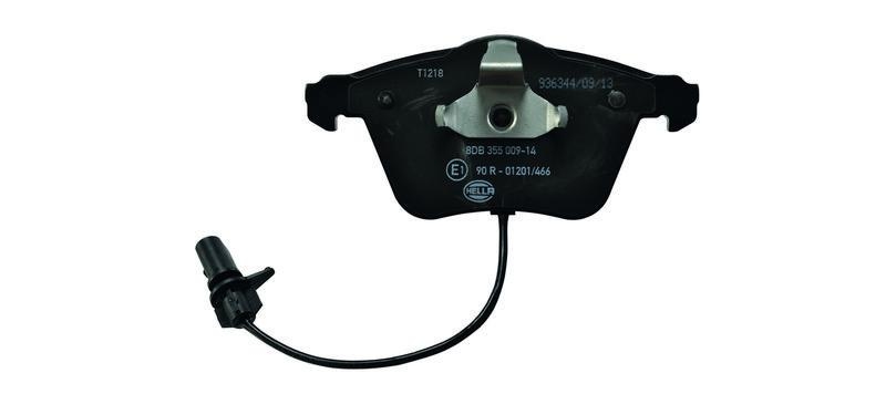 HELLA 8DB 355 009-141 Bremsbelagsatz, Scheibenbremsbelag f&uuml;r AUDI