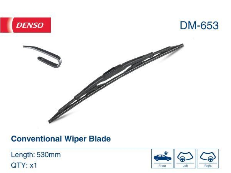 DENSO DM-653 Wischer SAAB 9-3 (02-)