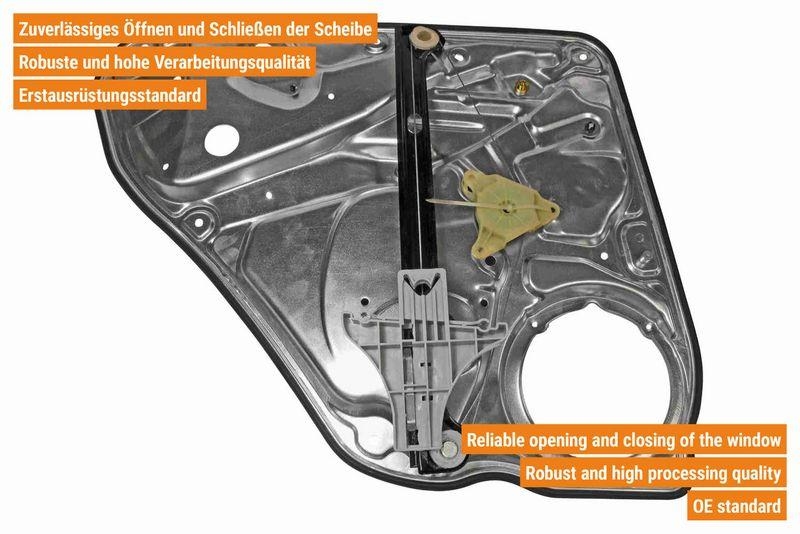 VAICO V10-3055 Fensterheber elektrisch hinten rechts für VW