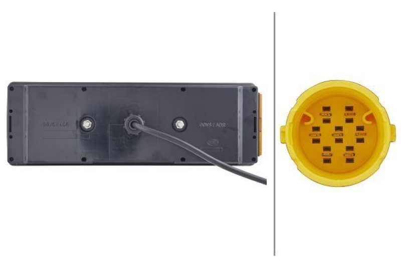 HELLA 2VP 340 450-451 Heckleuchte EasyConn I Halogen