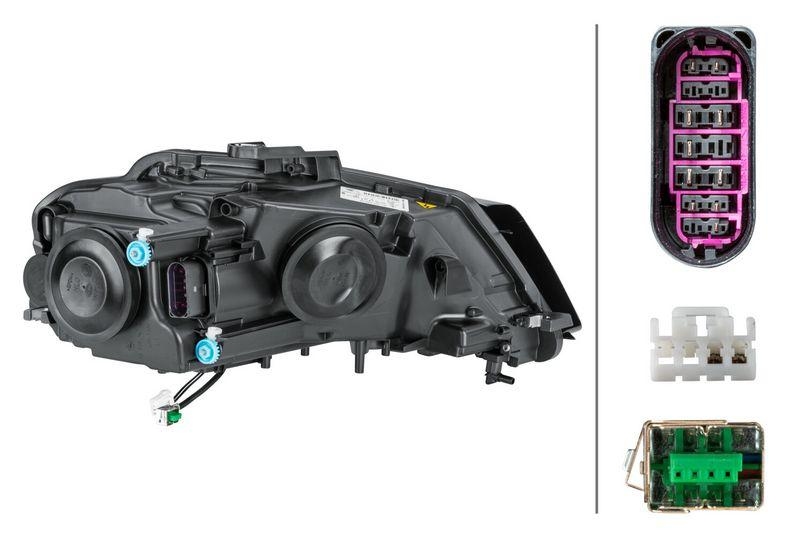 HELLA 1EL 009 648-391 Heckscheinwerfer links Bi-Xenon AUDI