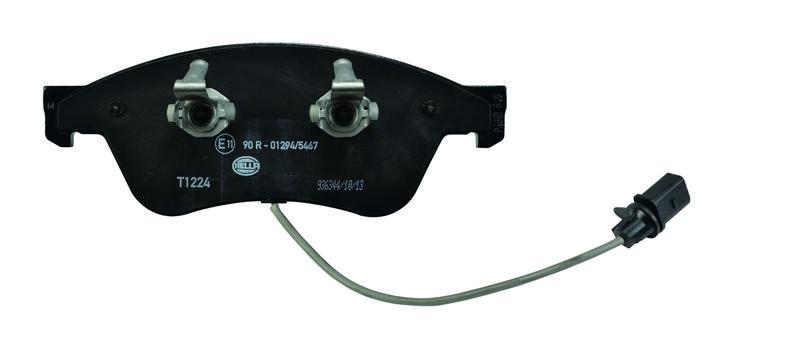 HELLA 8DB 355 009-211 Bremsbelagsatz, Scheibenbremsbelag für VW/AUDI