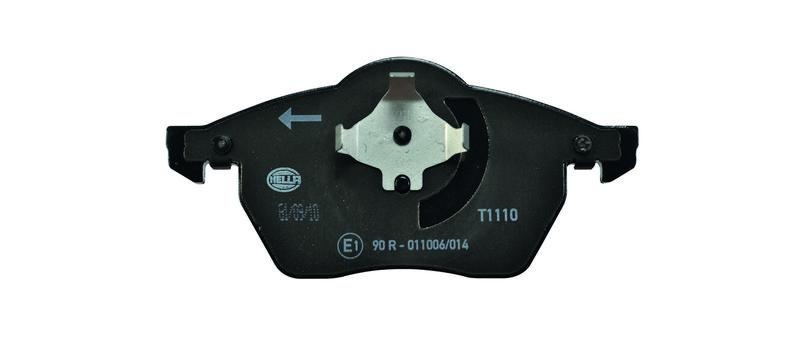 HELLA 8DB 355 008-021 Bremsbelagsatz, Scheibenbremsbelag f&uuml;r AUDI/VW/SKODA/SEAT