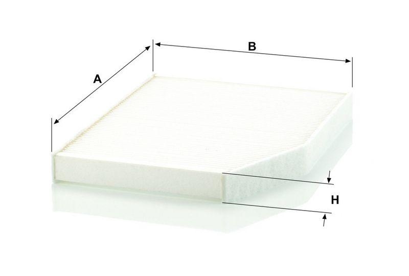 MANN-FILTER CU 29 007 Innenraumluftfilter f&uuml;r Ford