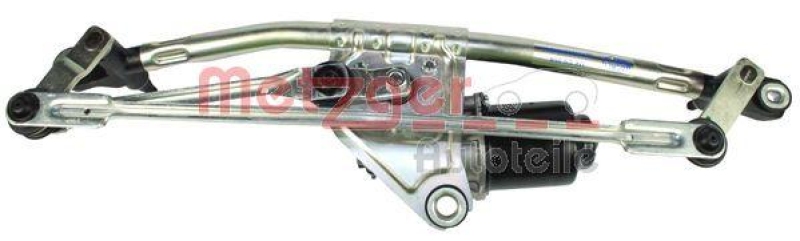 METZGER 2190210 Wischergestänge Mit Motor für CITROEN/FIAT/PEUGEOT vorne
