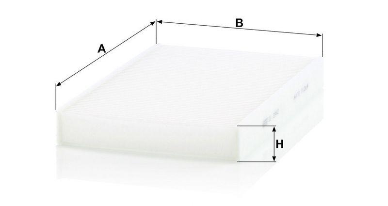MANN-FILTER CU 2940 Innenraumluftfilter f&uuml;r PSA