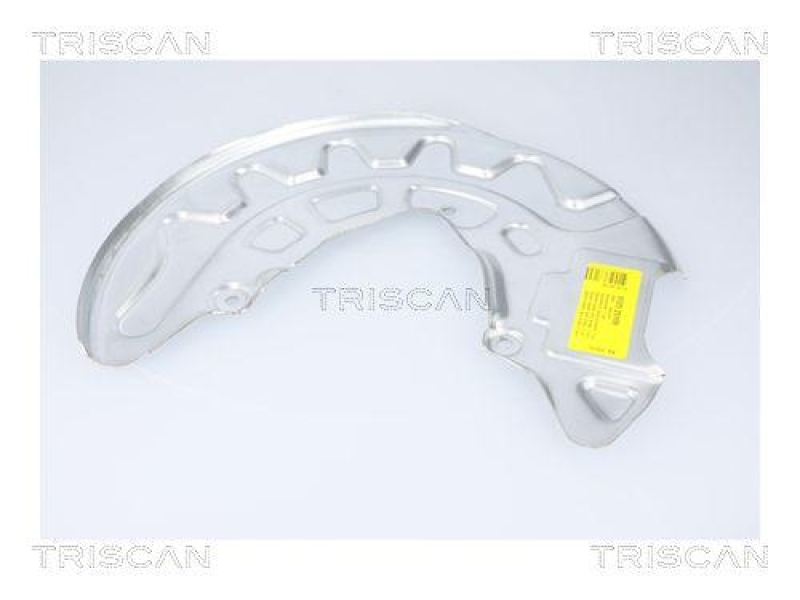 TRISCAN 8125 29106 Spritzblech, Bremsscheibe für Audi - Audi A3