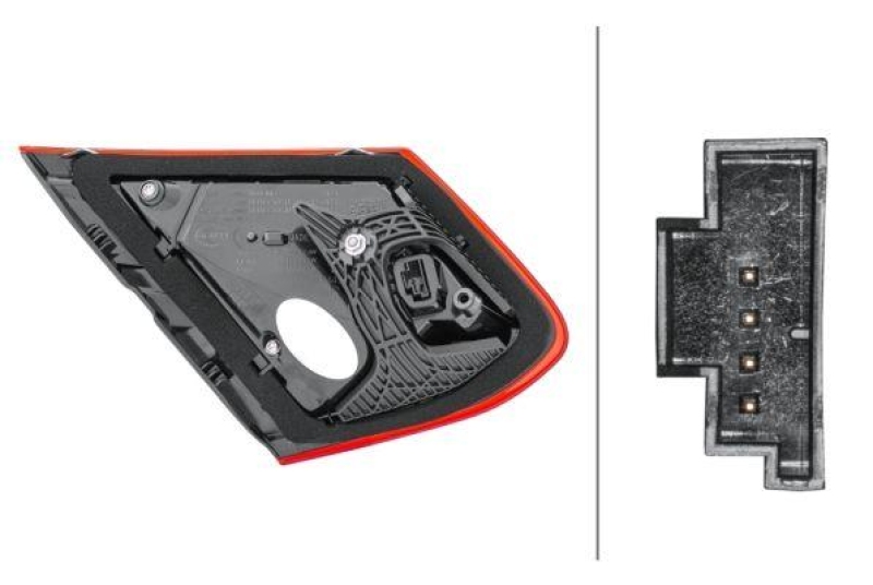 HELLA 2TZ 011 787-321 Heckleuchte rechts LED MB