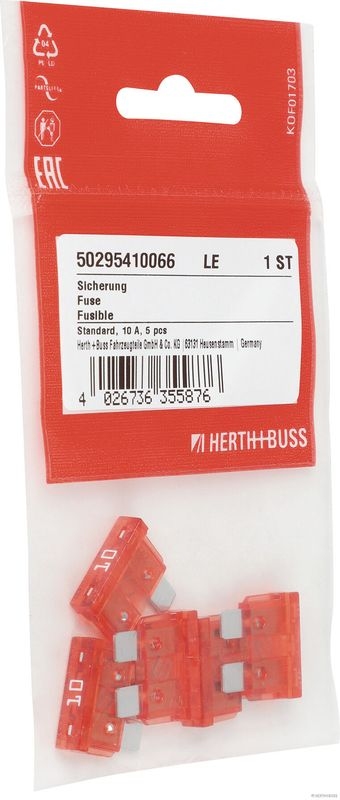 HERTH+BUSS ELPARTS 50295410066 Sicherung