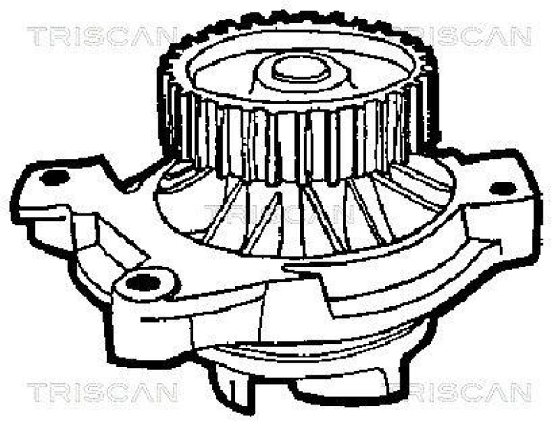 TRISCAN 8600 29962 Wasserpumpe f&uuml;r Audi 100 5 Cyl. Diesel