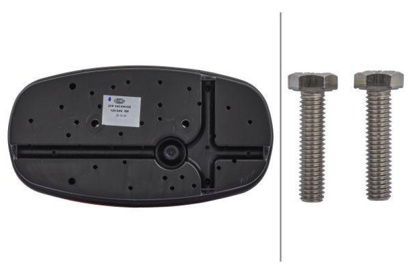 HELLA 2VP 343 640-021 Heckleuchte Cargoluna Halogen